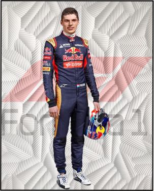 2015 max  Verstappen redbull F1 Race suit