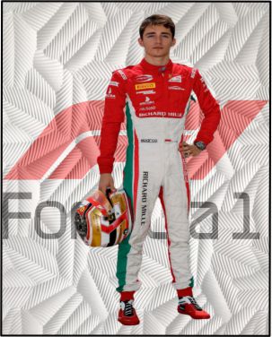 2017 Charles Leclerc Ferrari F1 Race Suit