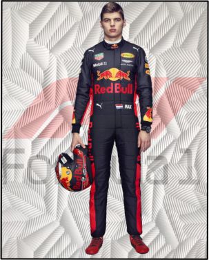 2017 max  Verstappen redbull F1 Race suit