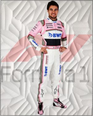 2018 Sergio Pérez bwt F1 Race suit