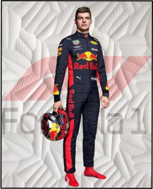 2018 max  Verstappen redbull F1 Race suit