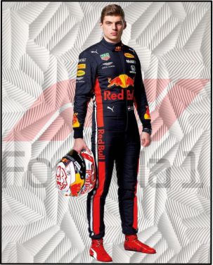 2019 max  Verstappen redbull F1 Race suit