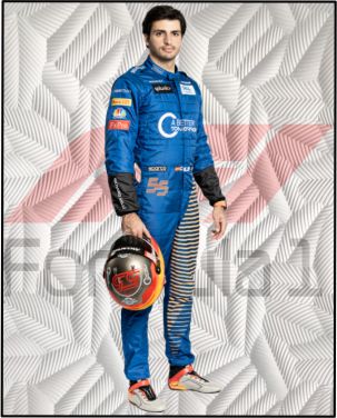 2020 Carlos Sainz Promo F1 Race Suit