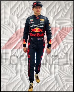 2022 max  Verstappen redbull F1 Race suit