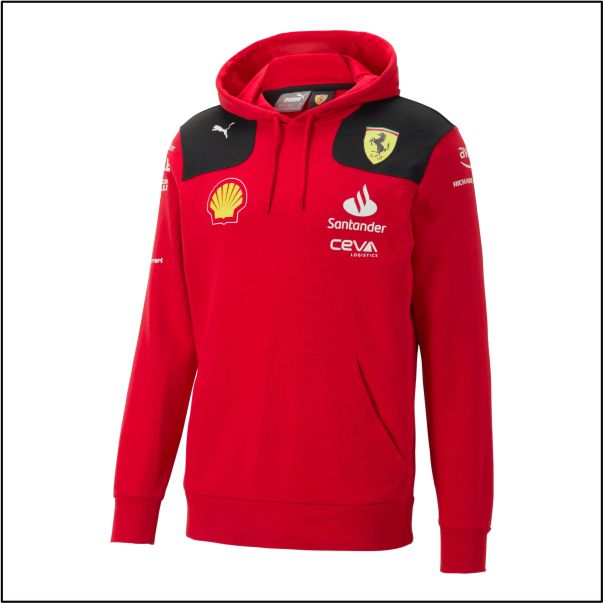 2023 F1 Scuderia Ferrari  Team Fleece Hoodies