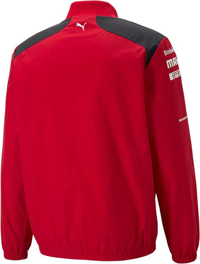 PUMA Men's Puma Red Scuderia Ferrari Team Full-Zip Jacket