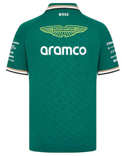 Polo del equipo Aston Martin Aramco F1 2024