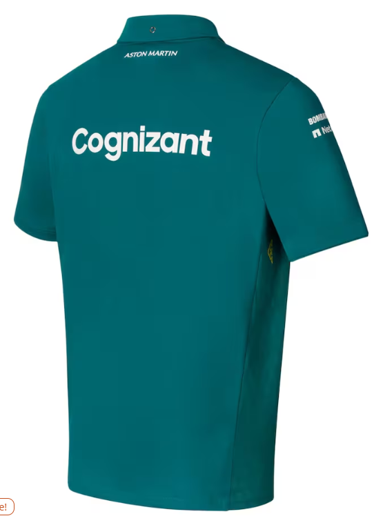 Aston Martin Cognizant F1 2022 Official Team Polo