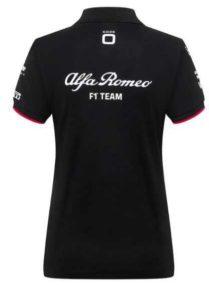 Alfa Romeo Sauber F1 Racing 2023 Women's Polo Shirt