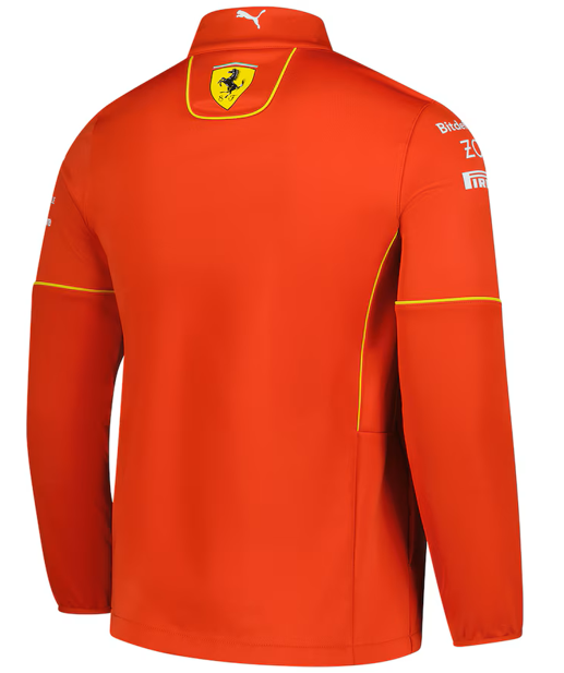 Scuderia Ferrari 2024 Replica Team Softshell Full-Zip Jacket