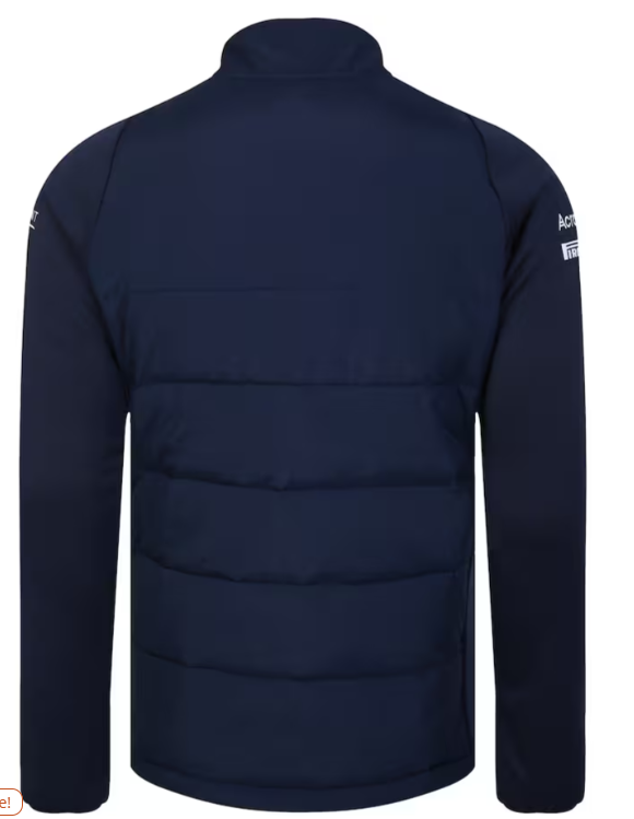 2023 F1 Williams Team Softshell Jacket Navy-Blue