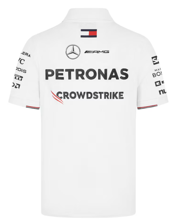 Mercedes AMG Petronas F1 2024 Team Polo - White