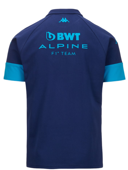 Alpine F1 Team Support Polo Shirt - Blue