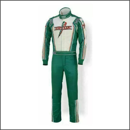 2022 tony Kart Team Suit Green