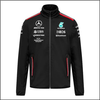 2024 F1 Mercedes AMG Petronas  softshell jacket