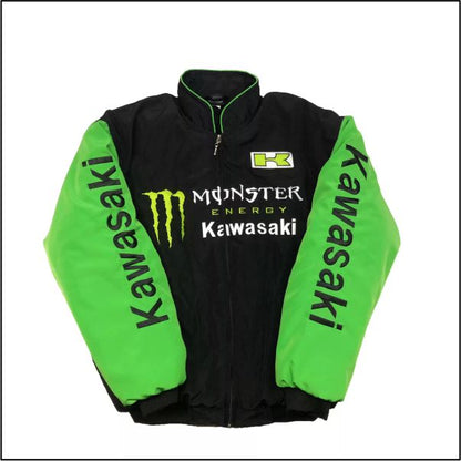 Kawasaki F1 Vintage jacket Black