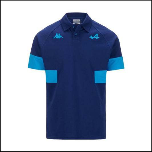 Alpine F1 Team Support Polo Shirt - Blue