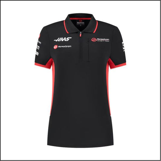 Ladies Haas F1 Racing Polo Shirt 2024