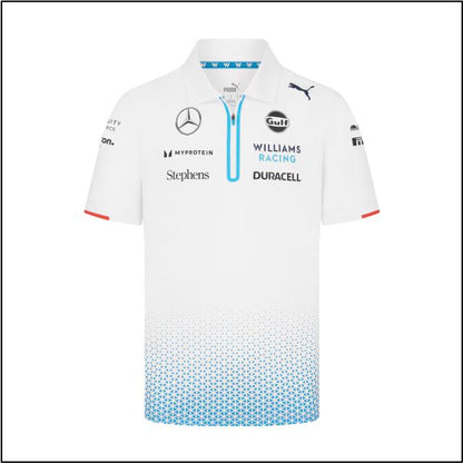 Williams Racing 2024 Team Polo Shirt - White