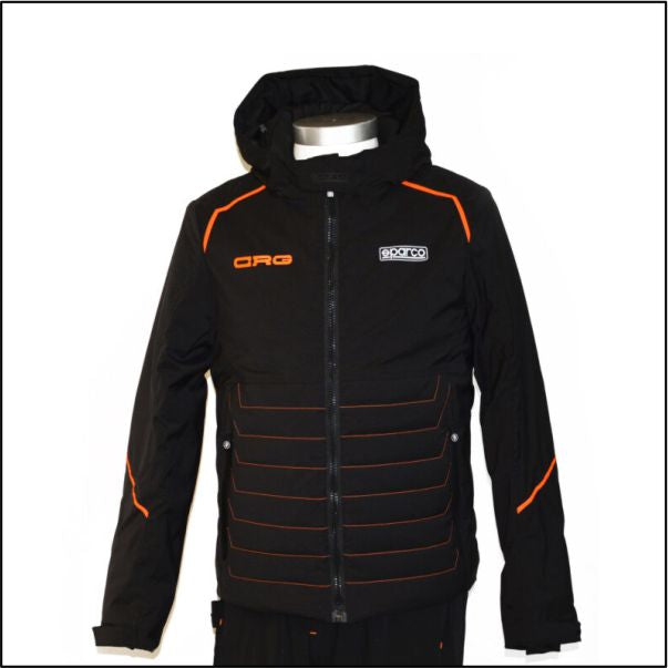 2025 CRG Sparco Hood Jacket Black