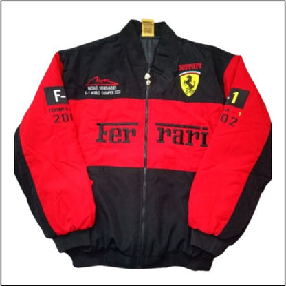 Michael Schumacher Ferrari F1 Vintage jacket Black