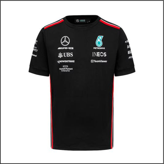 Mercedes AMG Petronas F1 2023 Team Driver T-Shirt - Black