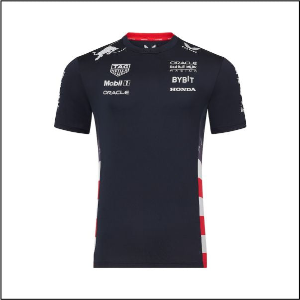 Red Bull Racing 2024 Team USA Race T-Shirt