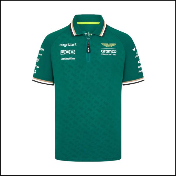 Polo del equipo Aston Martin Aramco F1 2024