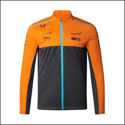 2023 McLaren Team Softshell Jacket- Phantom