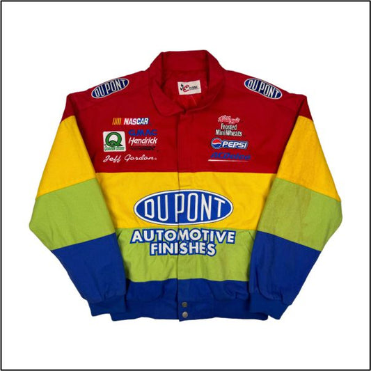 F1 Vintage Jeff Gordon DuPont  Racing jacket