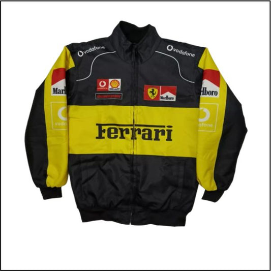 Michael Schumacher Ferrari F1 Vintage jacket Yellow