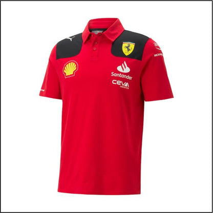 Scuderia Ferrari 2023 Team Polo Shirt