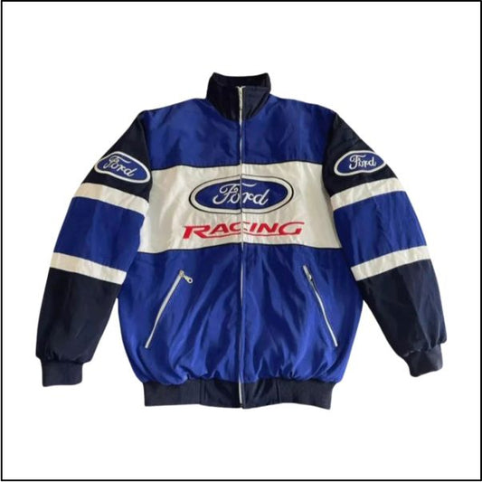 Ford F1 Vintage Racing jacket Blue