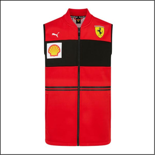 Scuderia Ferrari 2022 Team Gilet Red