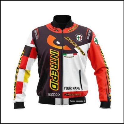 Intrepid Kart Racing Bomber Team Jacket