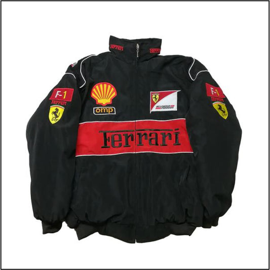 F1 Vintage Ferrari  Jacket Black