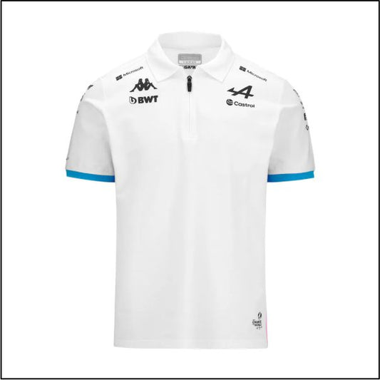 Alpine F1 Team 2024 Polo Shirt - White