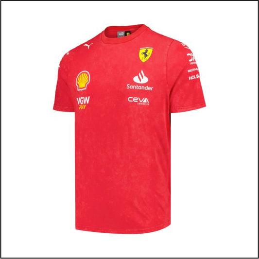 2024 Scuderia Ferrari F1 Team T-Shirt Red