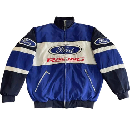 Ford F1 Vintage Racing jacket Blue