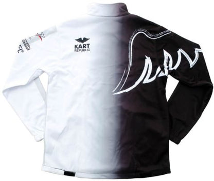 Republic Kart Racing Team Jacket White - Black