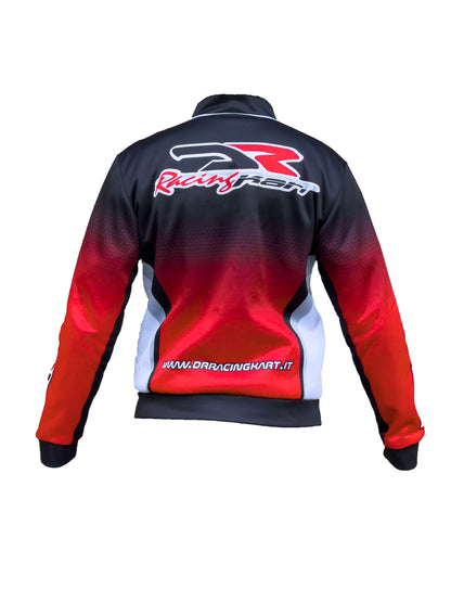 DR Kart Racing Team Sweatshirt t Red - Black