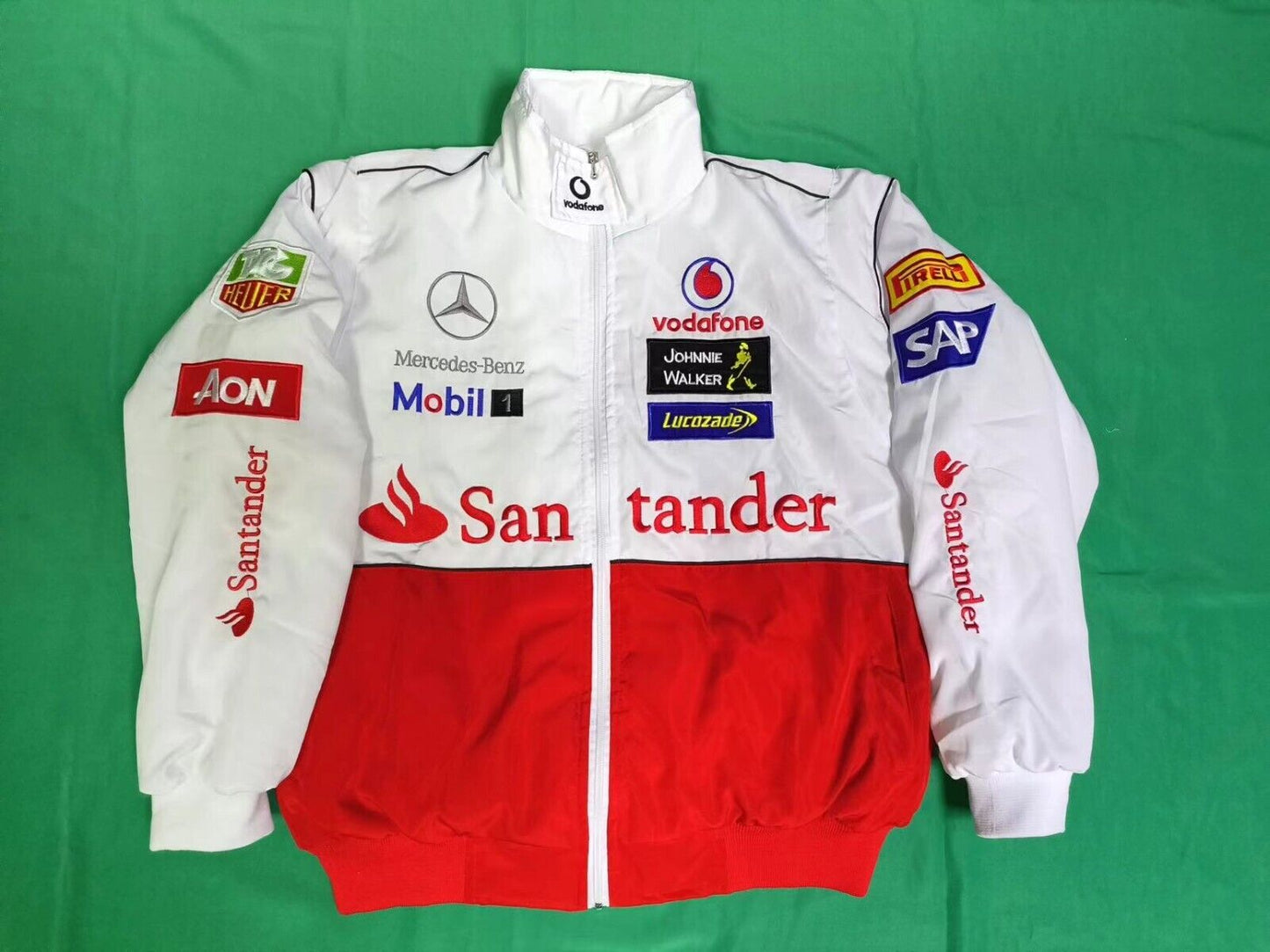 Mercedes Benz McLaren F1 Vintage jacket White