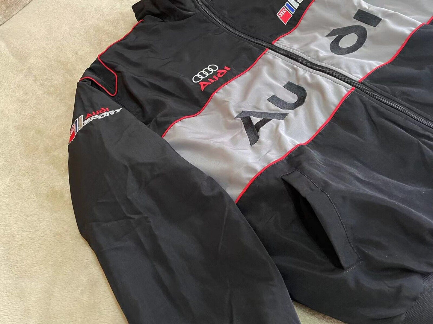 New Audi F1 Vintage jacket Black