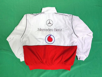 Mercedes Benz McLaren F1 Vintage jacket White