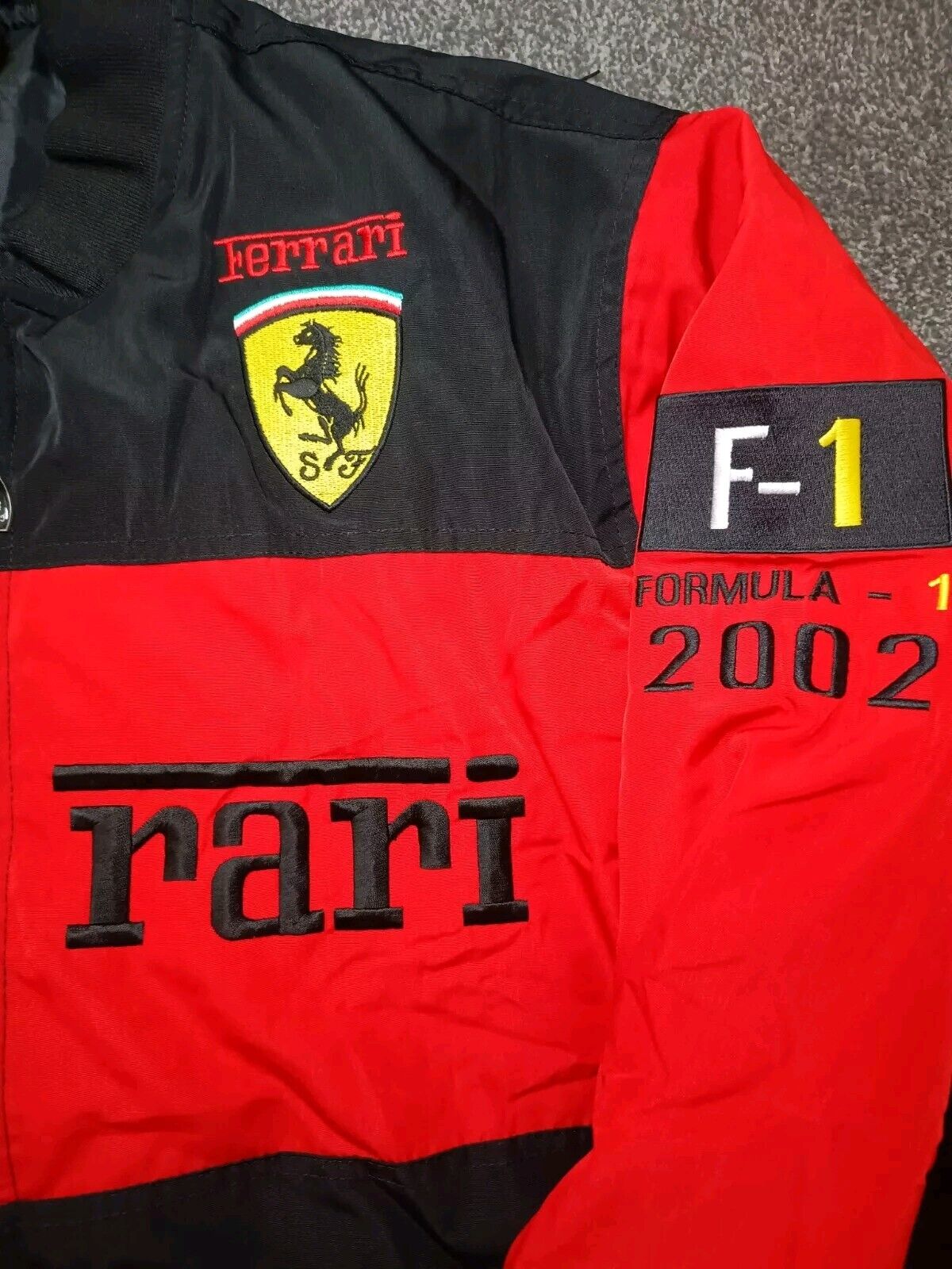 Michael Schumacher Ferrari F1 Vintage jacket Black