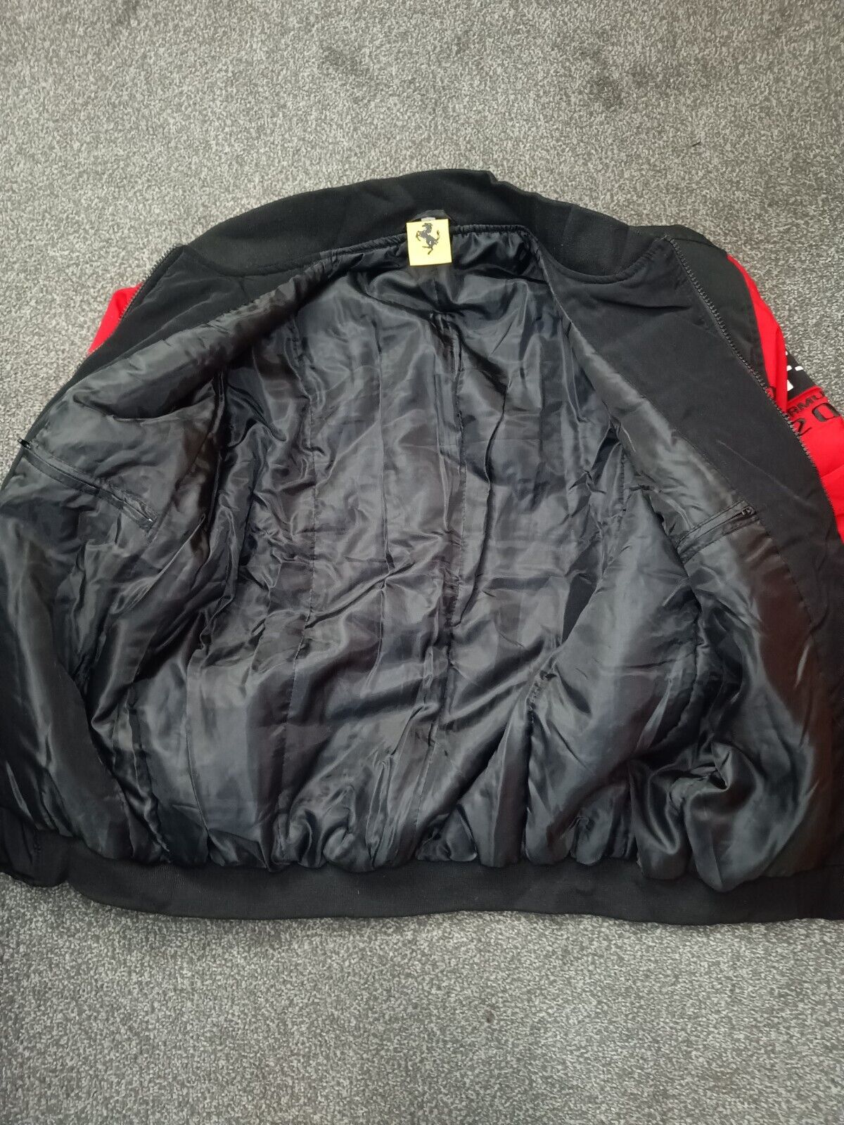 Michael Schumacher Ferrari F1 Vintage jacket Black