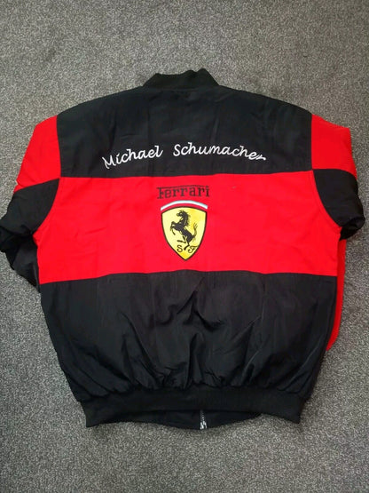 Michael Schumacher Ferrari F1 Vintage jacket Black