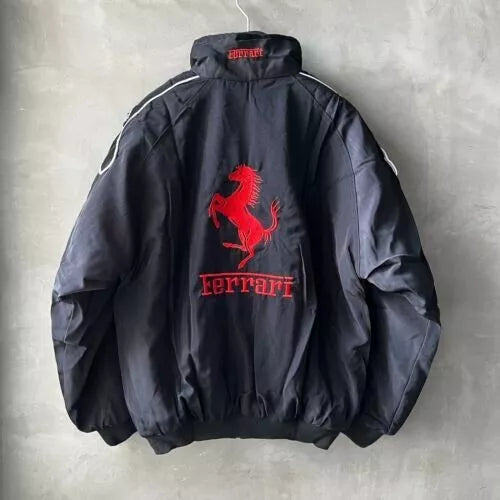 F1 Vintage Ferrari  Jacket Black