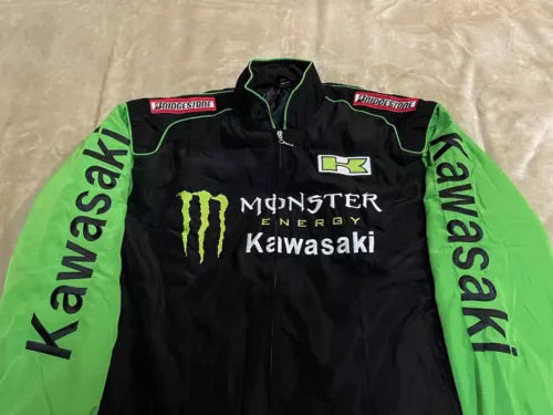 Kawasaki F1 Vintage jacket Black