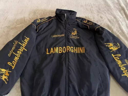 Lamborghini F1 Vintage Racing jacket Black